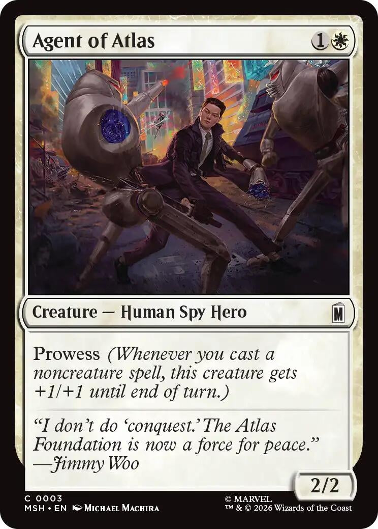 Image for Agent of Atlas (3) (MSH) - Magic: The Gathering