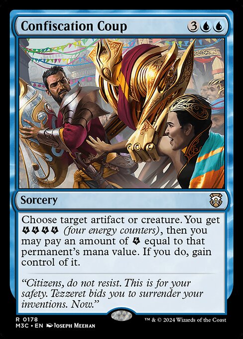 Confiscation Coup - Modern Horizons 3 Commander - 178