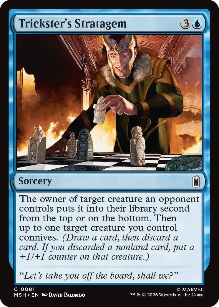 Image for Trickster's Stratagem (81) (MSH) - Magic: The Gathering