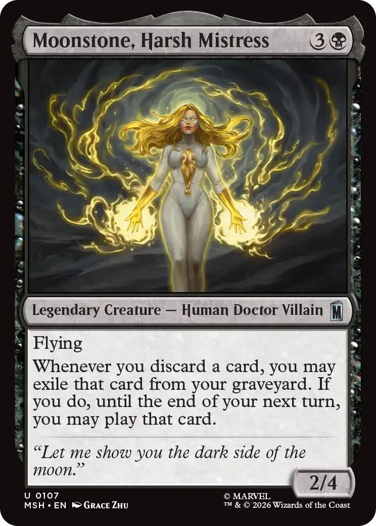 Image for Moonstone, Harsh Mistress (107) (MSH) - Magic: The Gathering