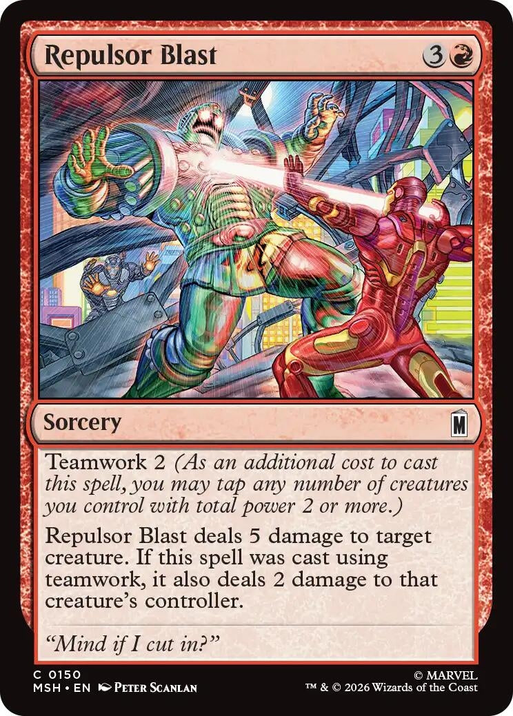 Repulsor Blast (150) (MSH)