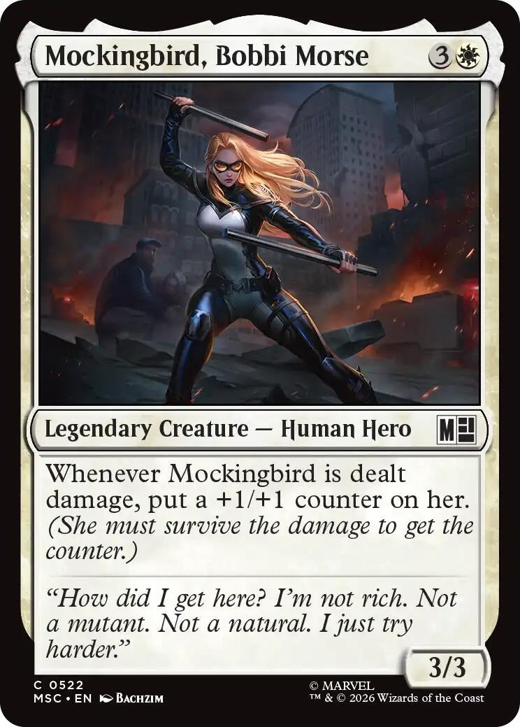 Image for Mockingbird, Bobbi Morse (0522) (522) (MSC) - Magic: The Gathering