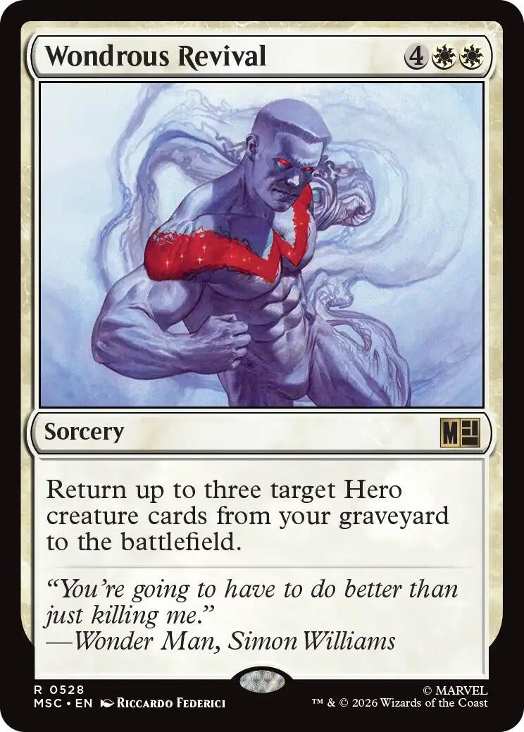 Image for Wondrous Revival (528) (MSC) - Magic: The Gathering