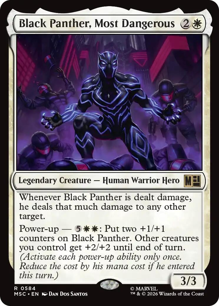 Image for Black Panther, Most Dangerous (584) (MSC) - Magic: The Gathering