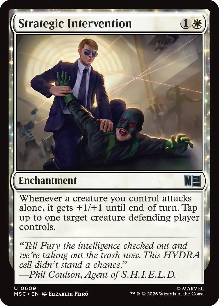 Image for Strategic Intervention (609) (MSC) - Magic: The Gathering