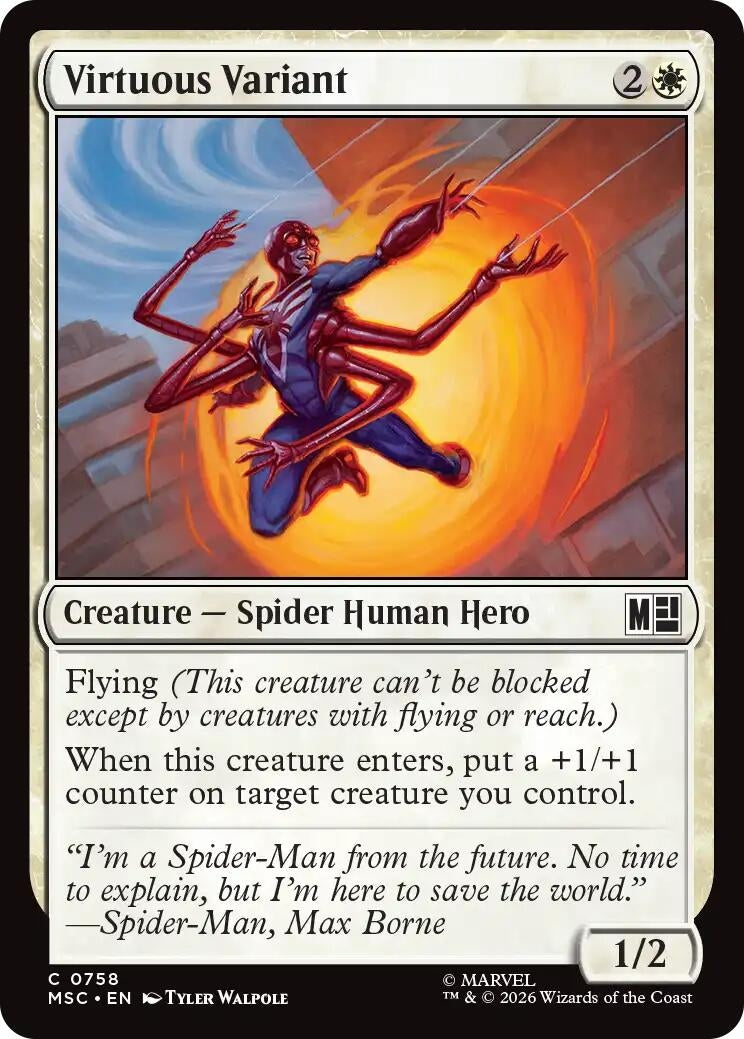 Image for Virtuous Variant (758) (MSC) - Magic: The Gathering