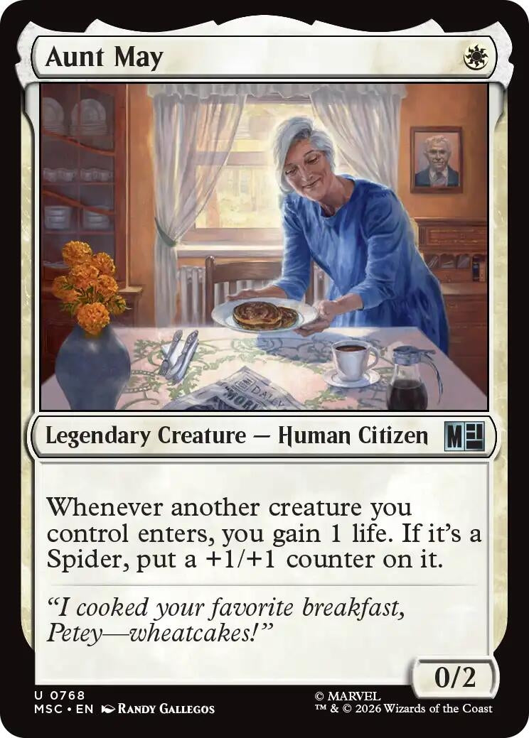 Image for Aunt May (768) (MSC) - Magic: The Gathering