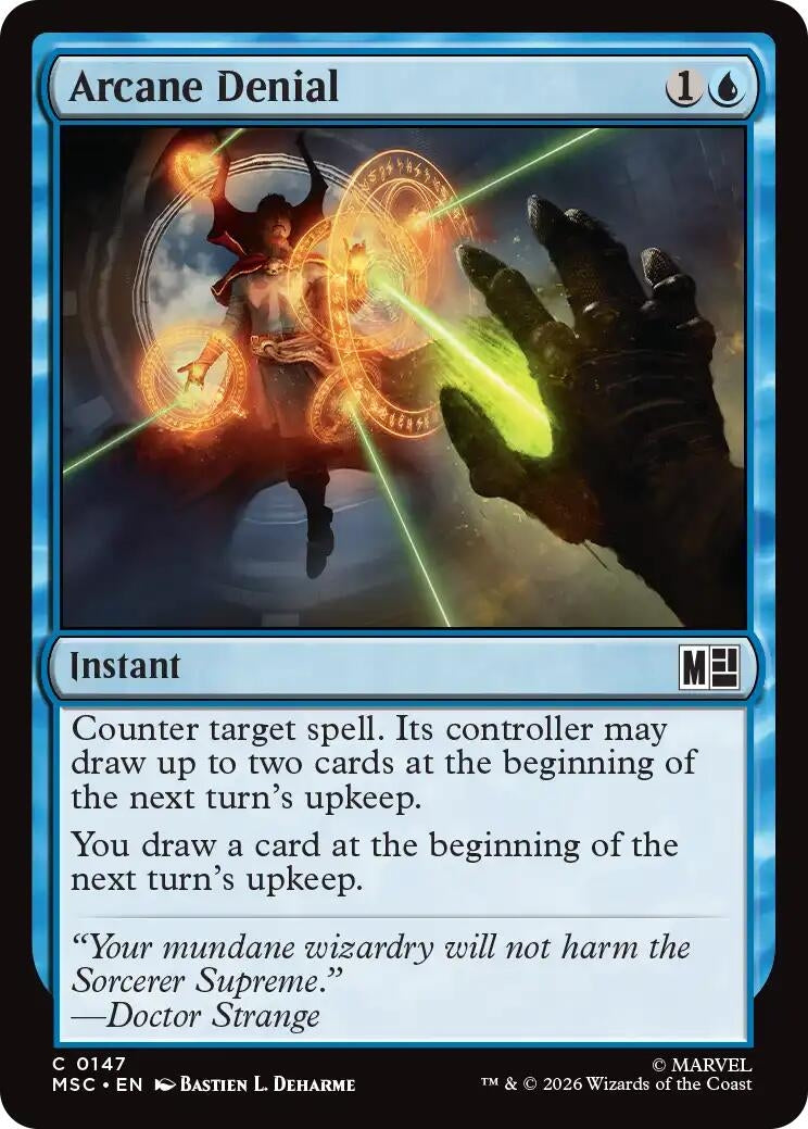 Image for Arcane Denial (147) (MSC) - Magic: The Gathering