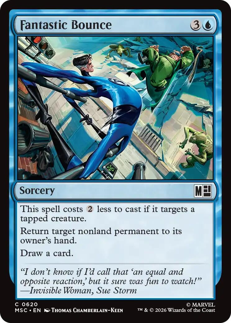 Image for Fantastic Bounce (620) (MSC) - Magic: The Gathering