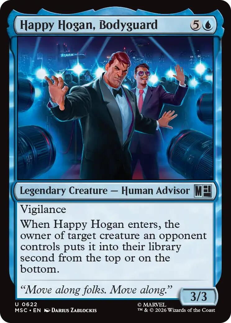 Image for Happy Hogan, Bodyguard (622) (MSC) - Magic: The Gathering