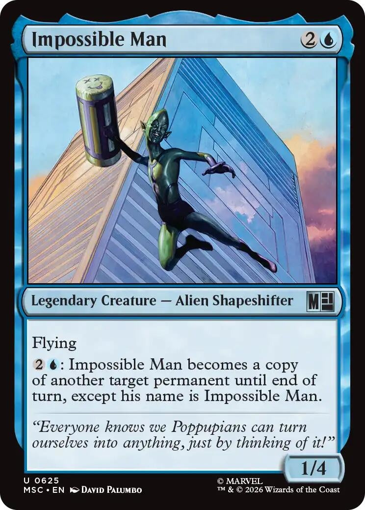 Image for Impossible Man (625) (MSC) - Magic: The Gathering