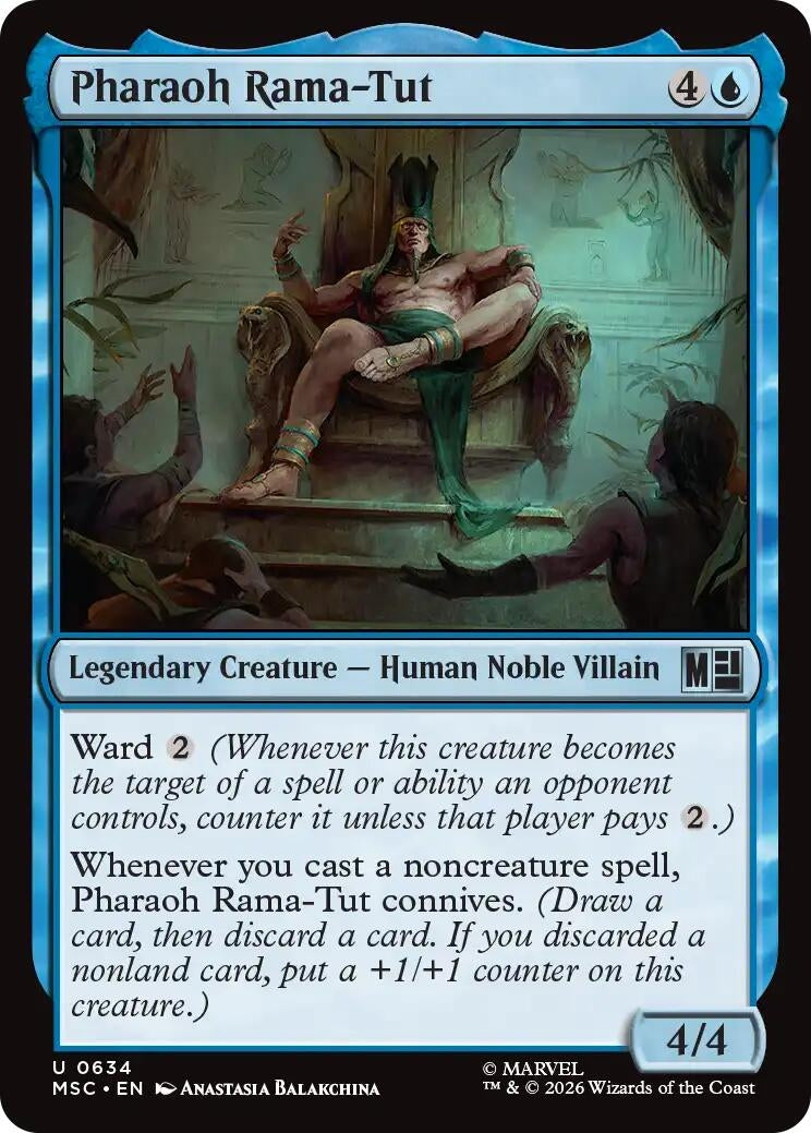 Image for Pharaoh Rama-Tut (634) (MSC) - Magic: The Gathering