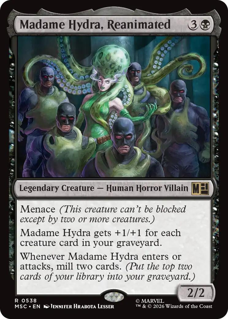Image for Madame Hydra, Reanimated (538) (MSC) - Magic: The Gathering