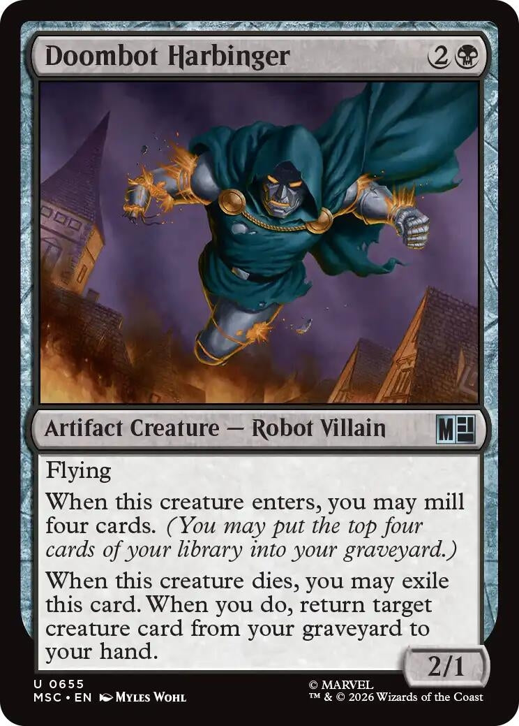 Image for Doombot Harbinger (655) (MSC) - Magic: The Gathering