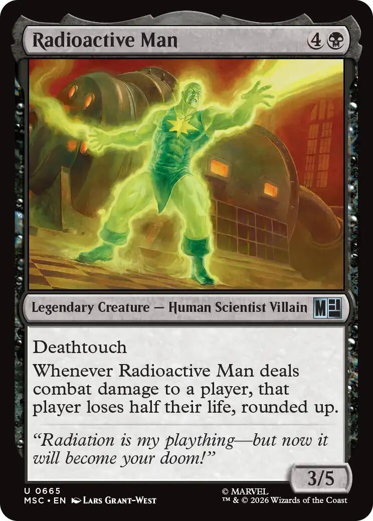 Image for Radioactive Man (665) (MSC) - Magic: The Gathering