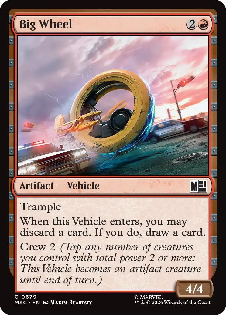 Image for Big Wheel (679) (MSC) - Magic: The Gathering