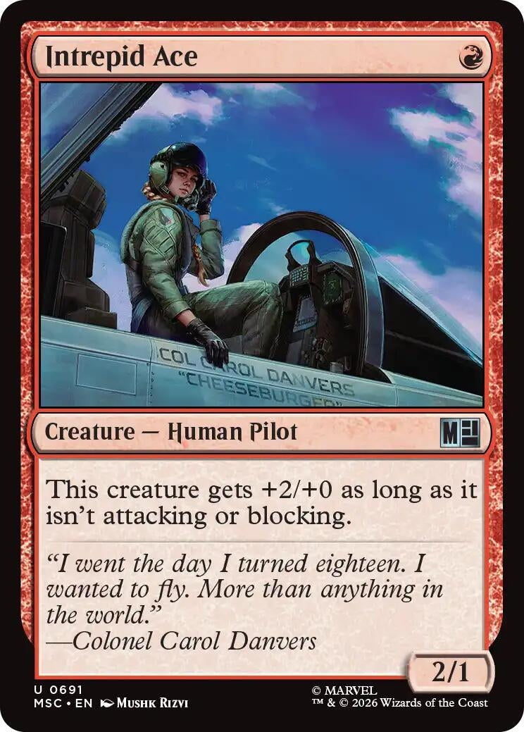 Image for Intrepid Ace (691) (MSC) - Magic: The Gathering