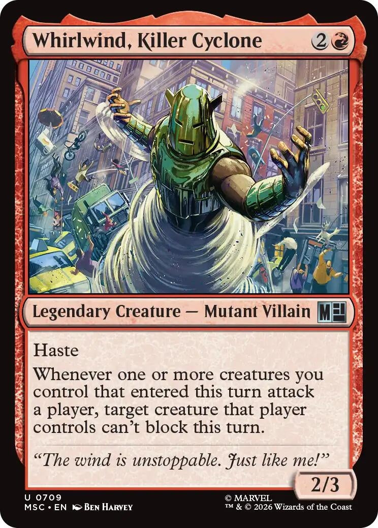 Image for Whirlwind, Killer Cyclone (709) (MSC) - Magic: The Gathering