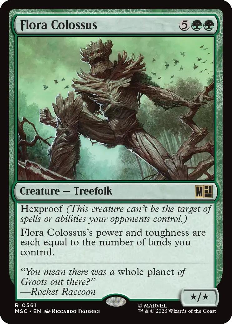 Image for Flora Colossus (561) (MSC) - Magic: The Gathering