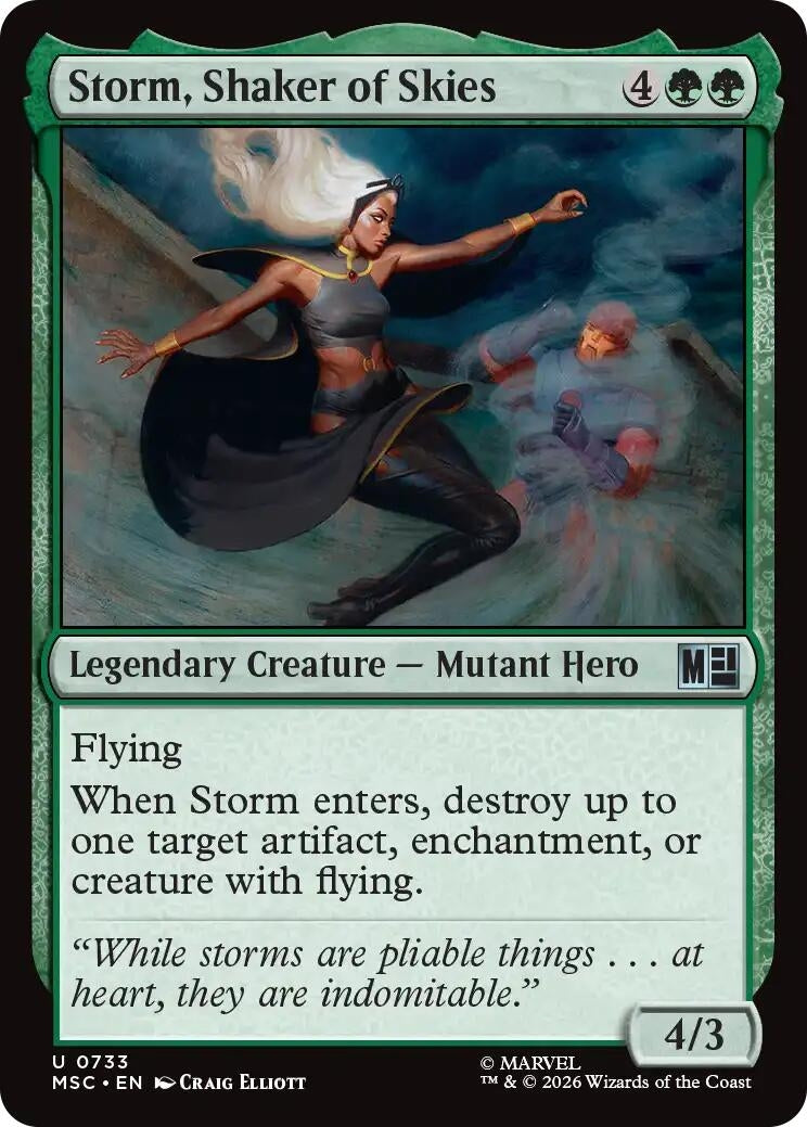 Image for Storm, Shaker of Skies (733) (MSC) - Magic: The Gathering