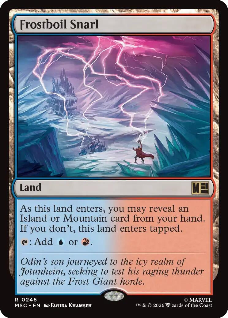 Image for Frostboil Snarl (246) (MSC) - Magic: The Gathering
