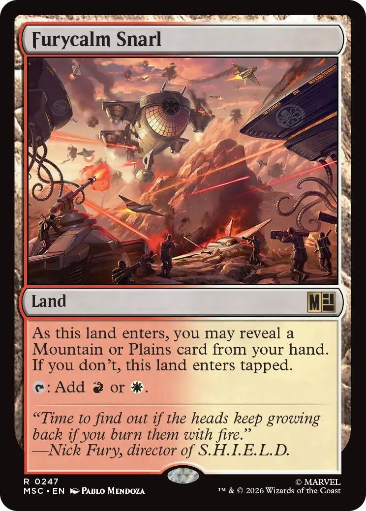 Image for Furycalm Snarl (247) (MSC) - Magic: The Gathering