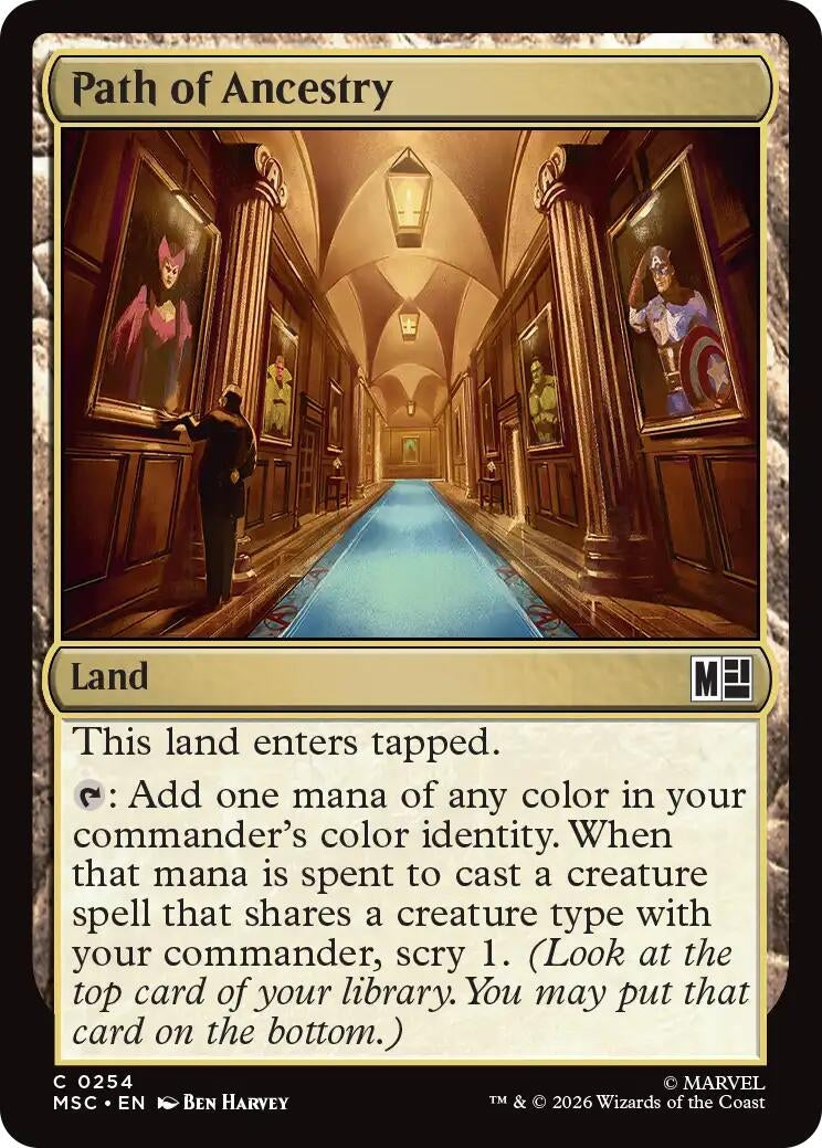 Image for Path of Ancestry (254) (MSC) - Magic: The Gathering