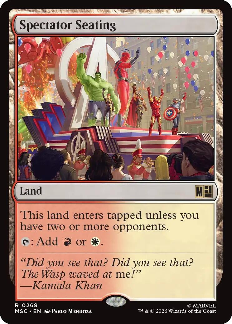 Image for Spectator Seating (268) (MSC) - Magic: The Gathering