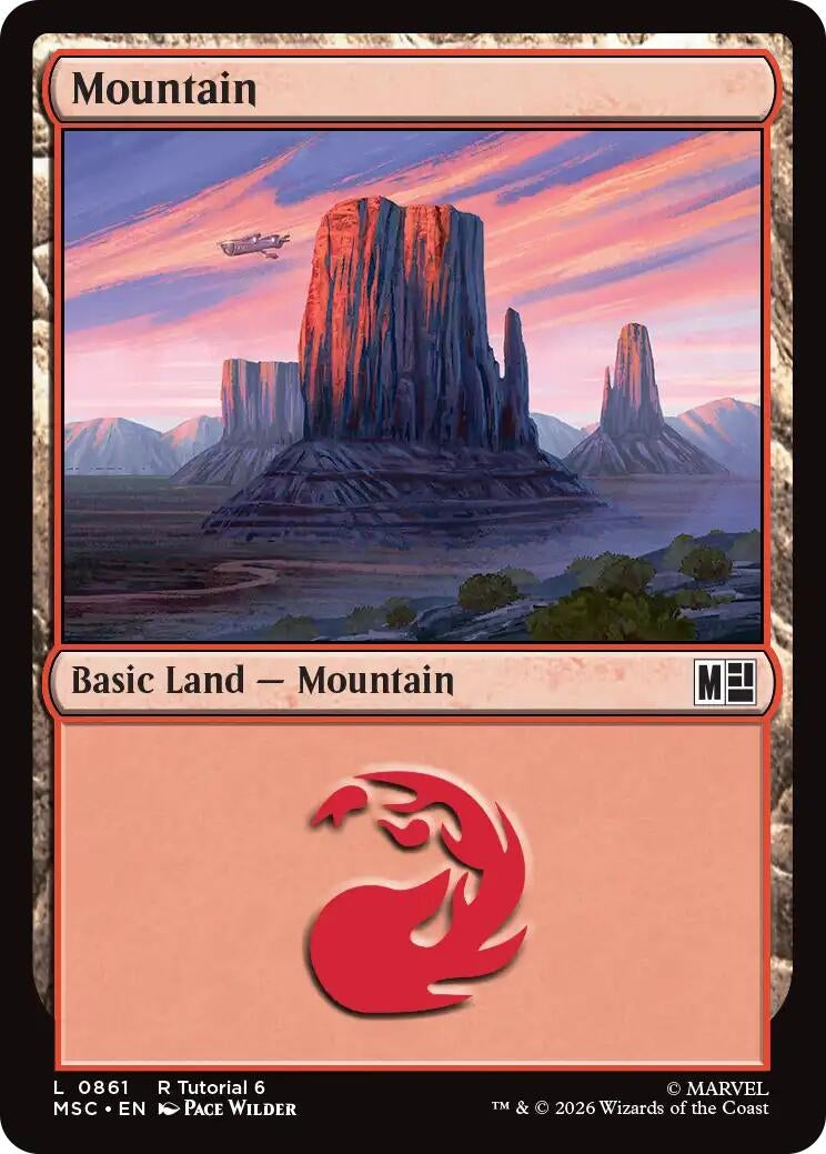 Image for Mountain (0861) (861) (MSC) - Magic: The Gathering