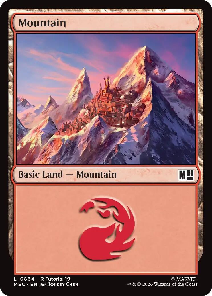 Image for Mountain (0864) (864) (MSC) - Magic: The Gathering