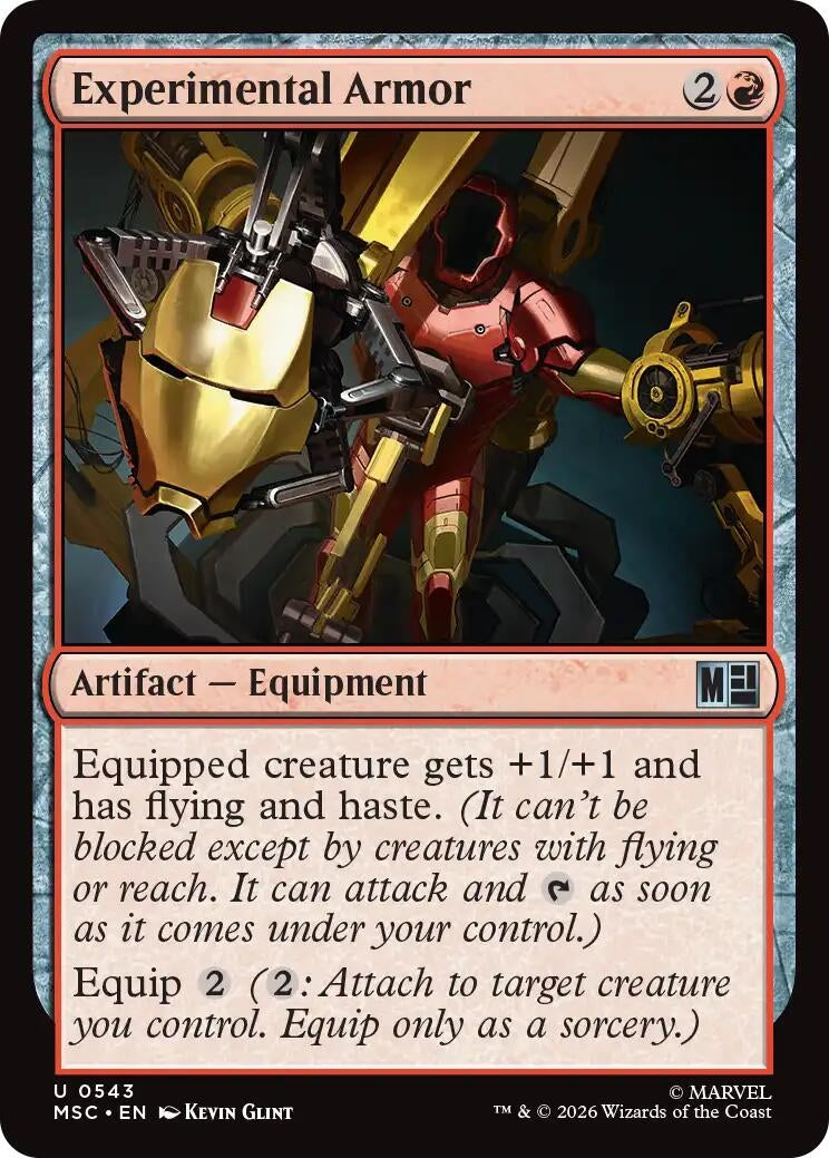 Image for Experimental Armor (543) (MSC) - Magic: The Gathering