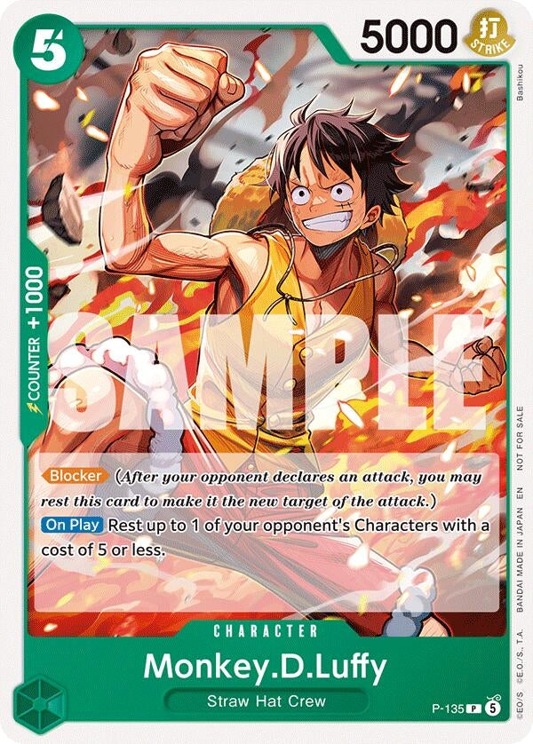 Image for Monkey.D.Luffy (OP16 Release Event) (P-135) (OP-PR) - One Piece Card Game