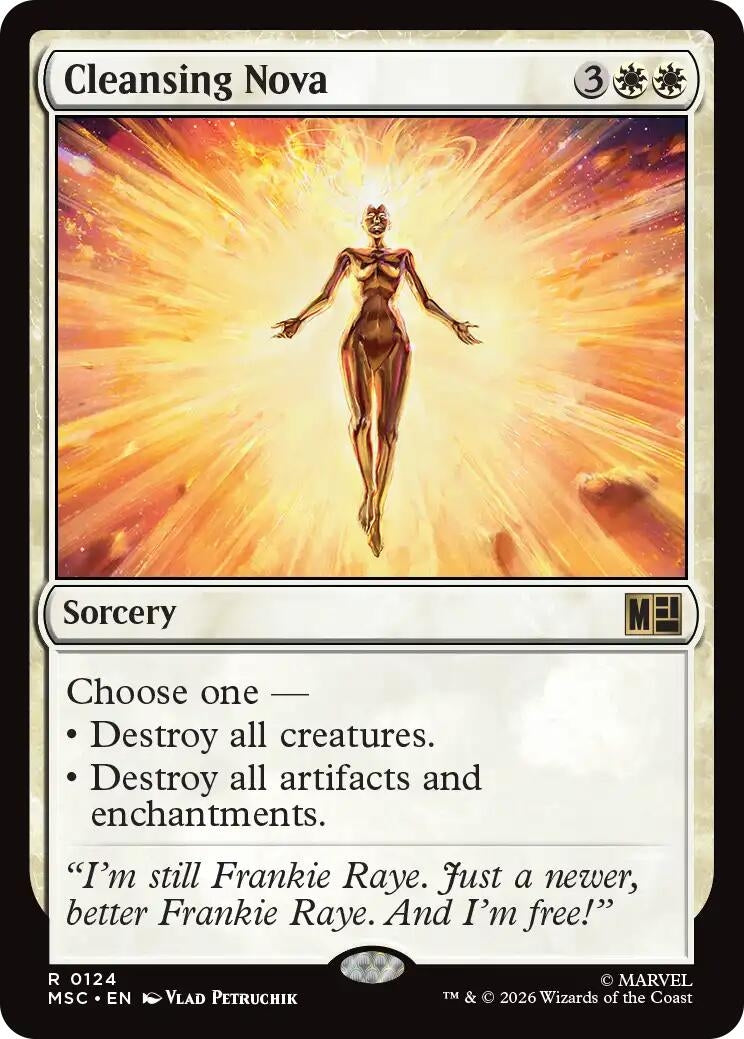 Image for Cleansing Nova (124) (MSC) - Magic: The Gathering