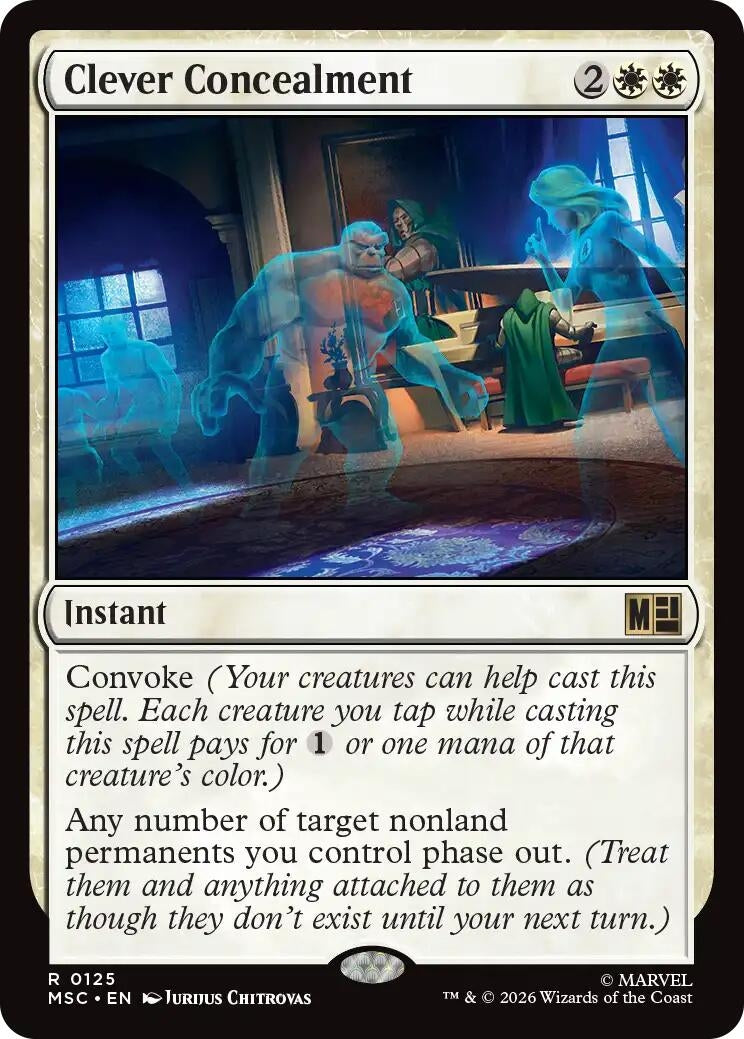 Image for Clever Concealment (Surge Foil) (125) (MSC) - Magic: The Gathering