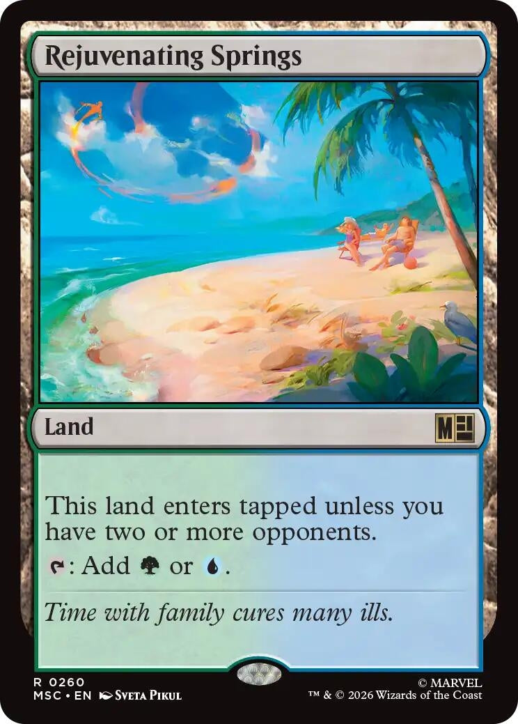 Image for Rejuvenating Springs (Surge Foil) (260) (MSC) - Magic: The Gathering