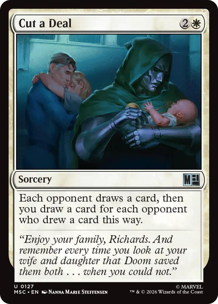 Image for Cut a Deal (127) (MSC) - Magic: The Gathering