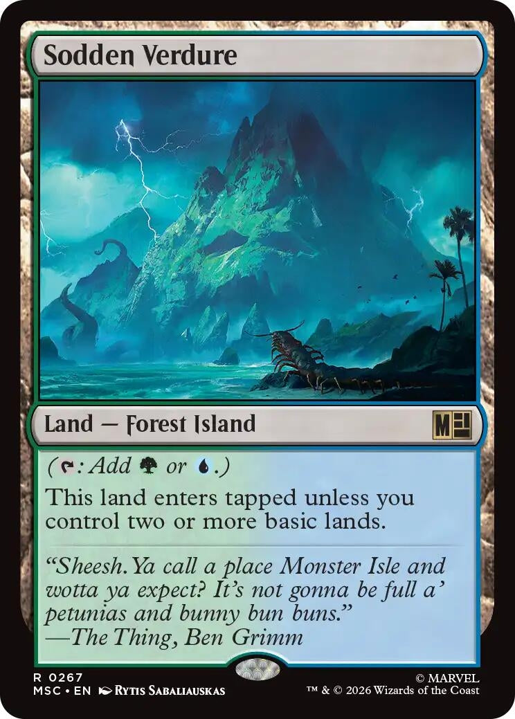 Image for Sodden Verdure (267) (MSC) - Magic: The Gathering
