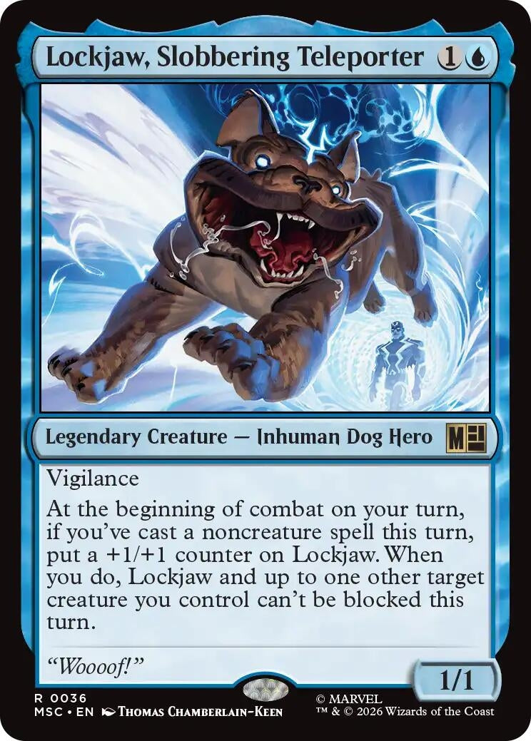 Image for Lockjaw, Slobbering Teleporter (Surge Foil) (36) (MSC) - Magic: The Gathering