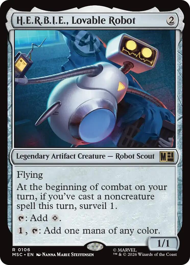 Image for H.E.R.B.I.E., Lovable Robot (106) (MSC) - Magic: The Gathering