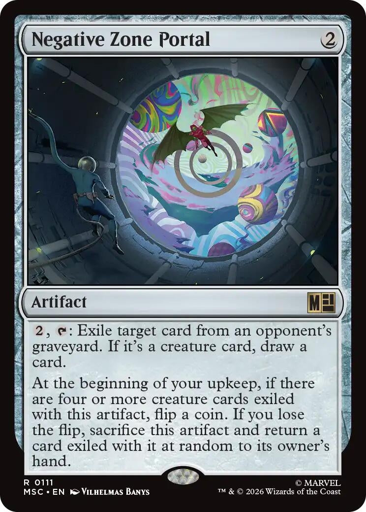 Image for Negative Zone Portal (111) (MSC) - Magic: The Gathering