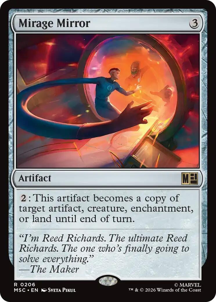 Image for Mirage Mirror (206) (MSC) - Magic: The Gathering