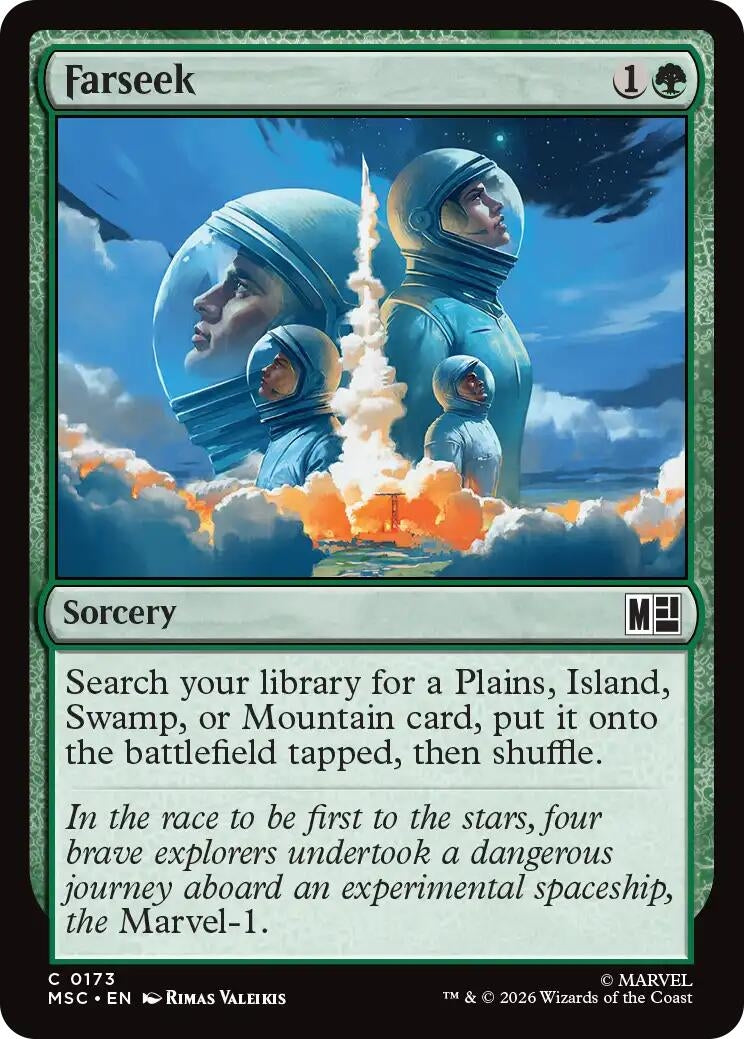 Image for Farseek (0173) (Surge Foil) (173) (MSC) - Magic: The Gathering