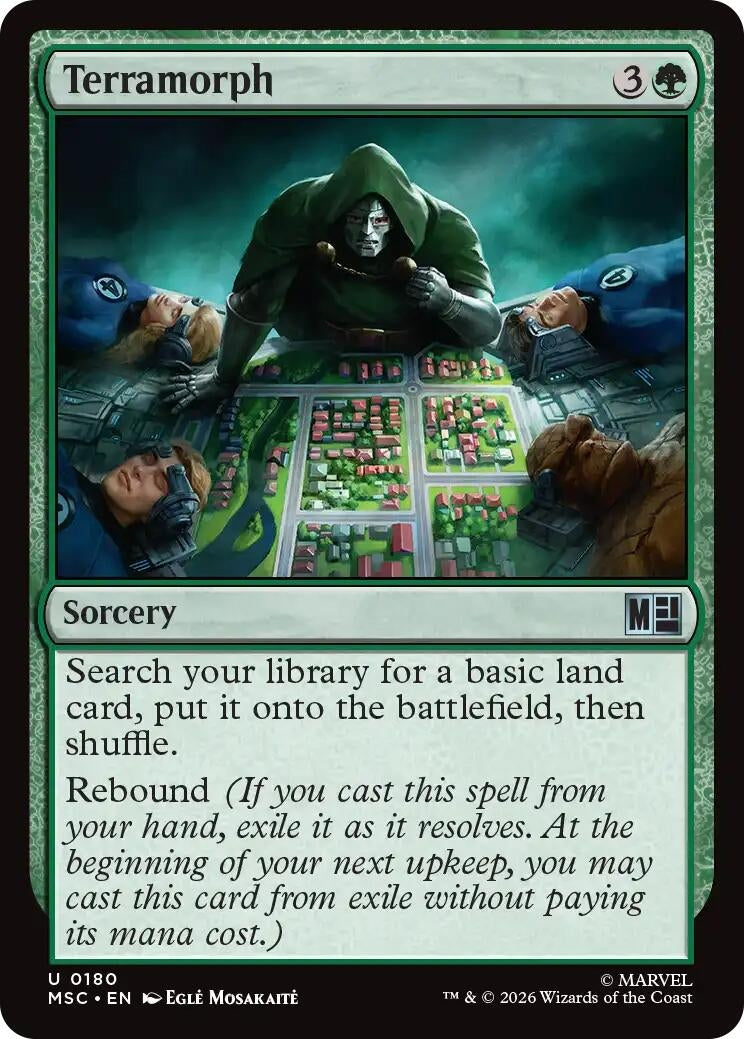 Image for Terramorph (180) (MSC) - Magic: The Gathering