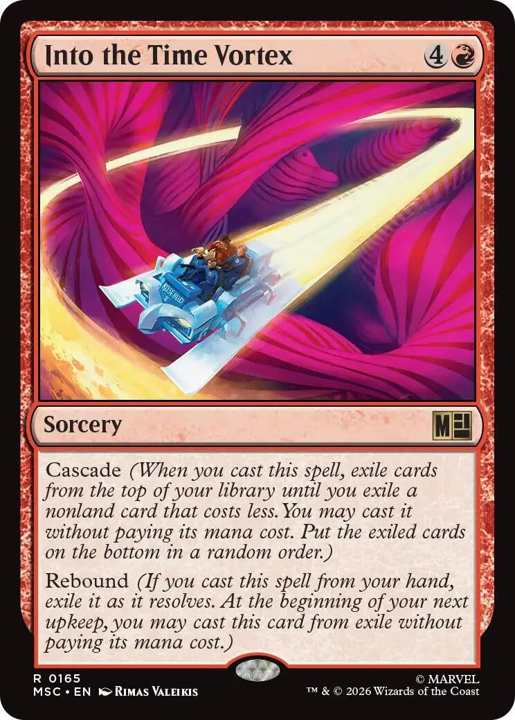 Image for Into the Time Vortex (Surge Foil) (165) (MSC) - Magic: The Gathering