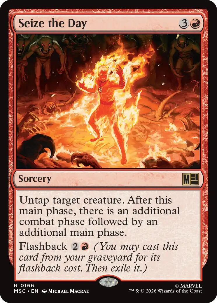 Image for Seize the Day (166) (MSC) - Magic: The Gathering
