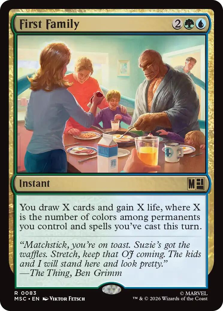 Image for First Family (Surge Foil) (83) (MSC) - Magic: The Gathering