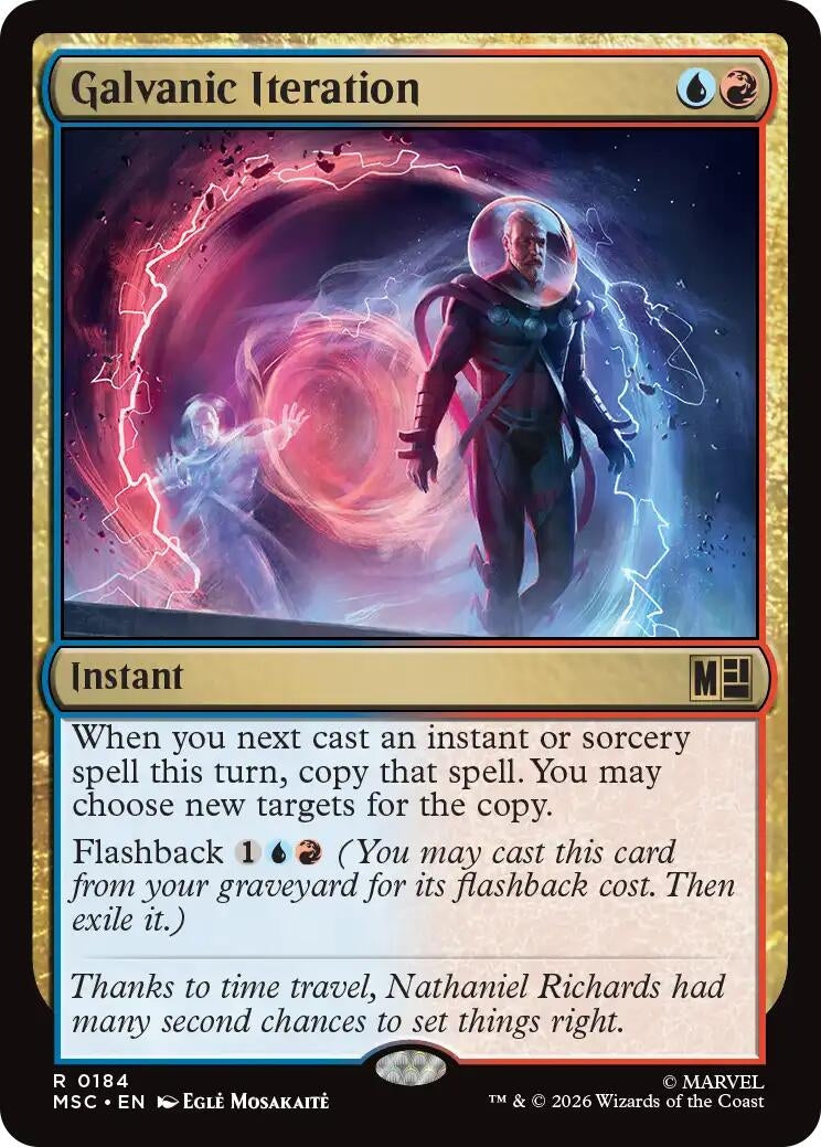 Image for Galvanic Iteration (Surge Foil) (184) (MSC) - Magic: The Gathering