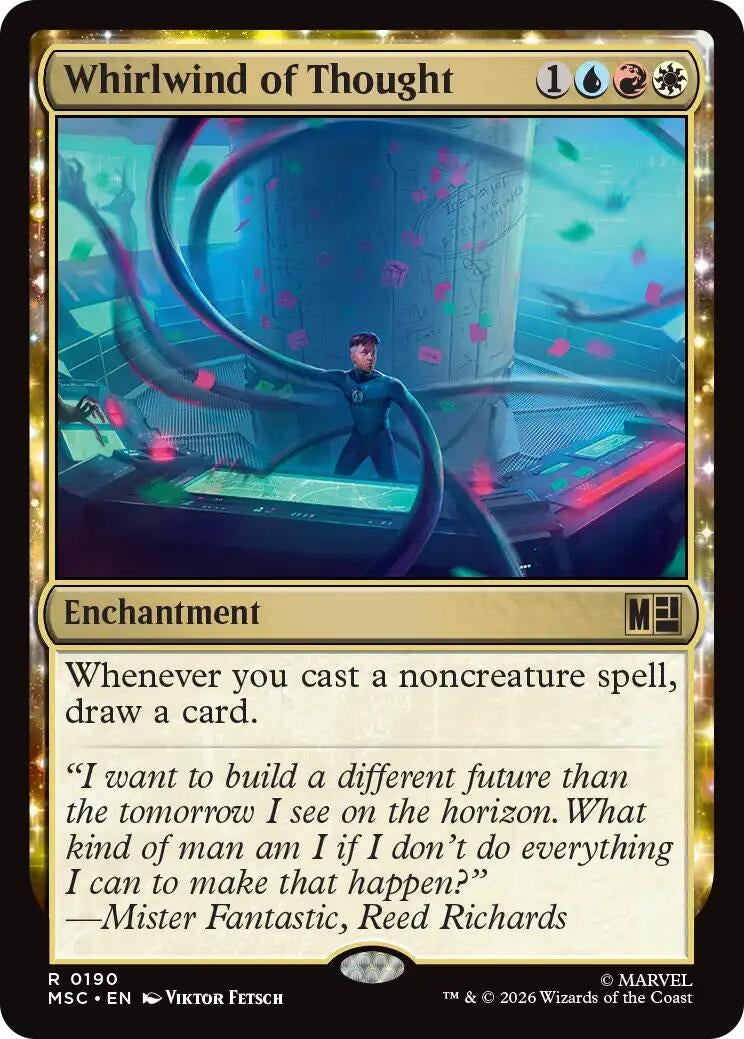 Image for Whirlwind of Thought (Surge Foil) (190) (MSC) - Magic: The Gathering