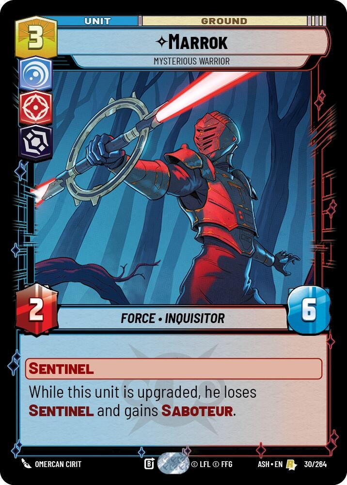 Image for Marrok - Mysterious Warrior (30/264) (ASH) - Star Wars: Unlimited