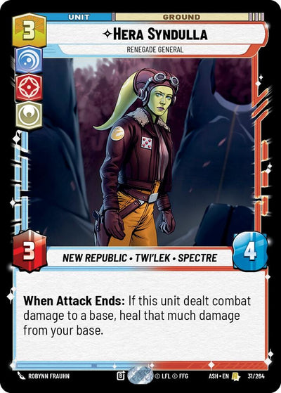 Hera Syndulla - Renegade General (31/264) (ASH)